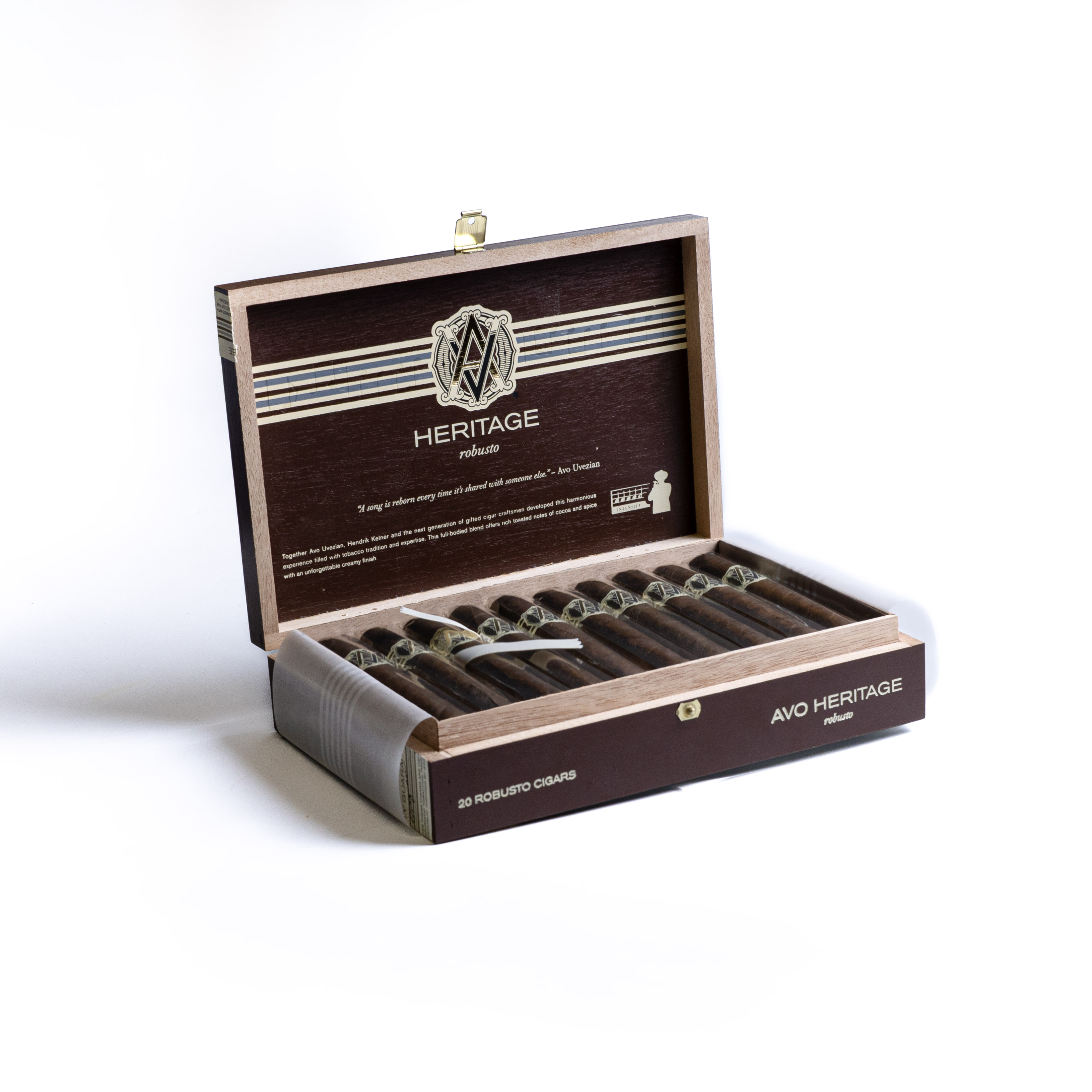 AVO Heritage Robusto ND Cello Cigar - Box of 20 (End of Line)